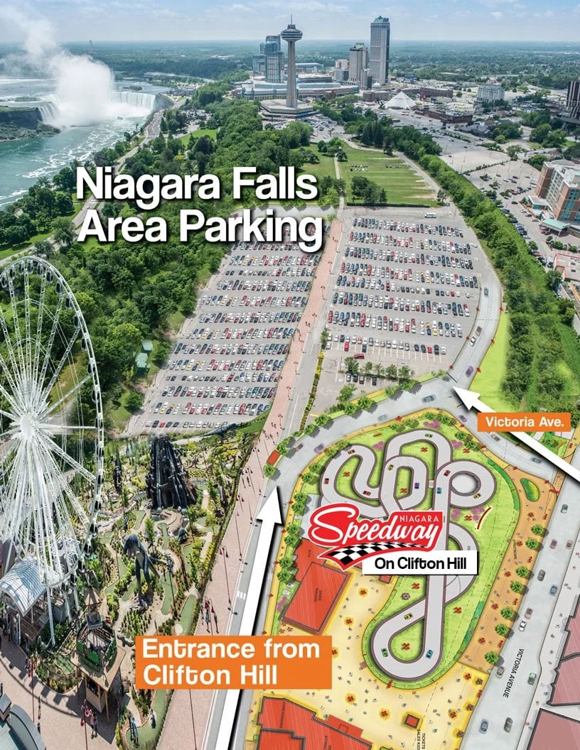 Clifton Hill Niagara Falls Parking Lot