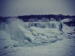 Niagara Falls frozen