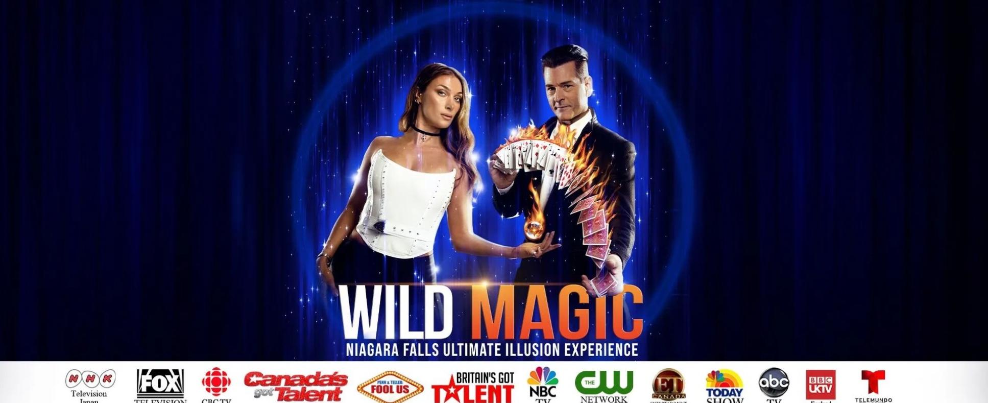 Wild Magic promo poster for Greg Frewin Theatre