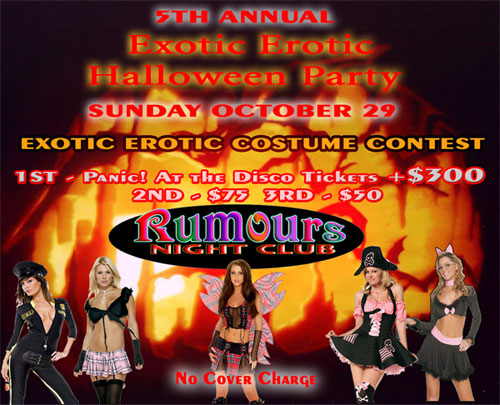 Rumours Nightclub Hosts 5th Annual Exotic Erotic Halloween Party Clifton Hill Blog 4632