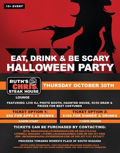 Halloween events niagara falls