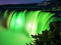 St Patrick's Day Illumination