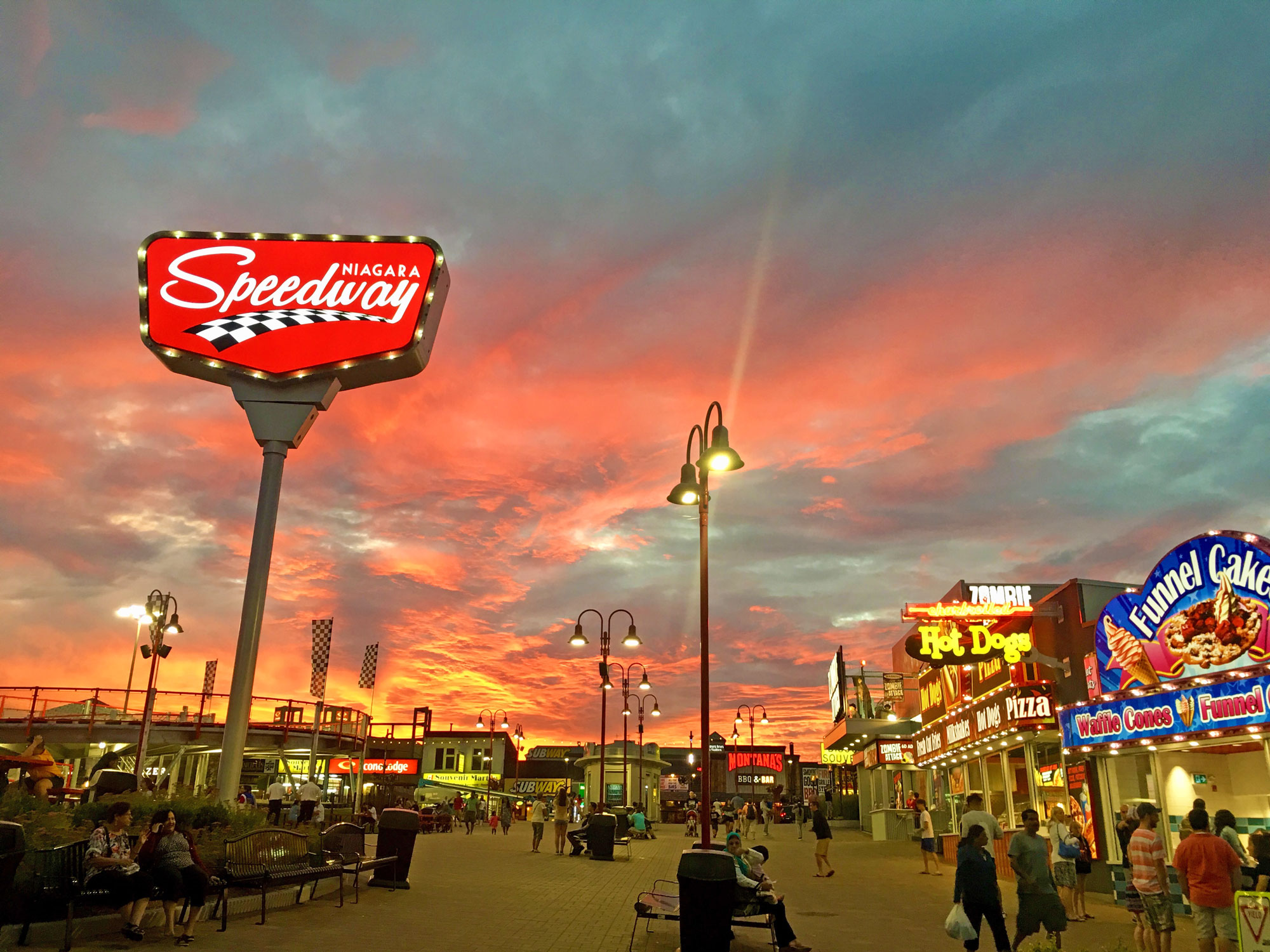 Speedway Sunset