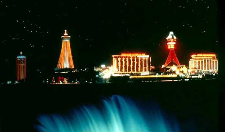 History of the Winter Festival of Lights in Niagara Falls, Canada