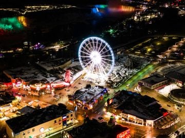 Winter Fun on Clifton Hill