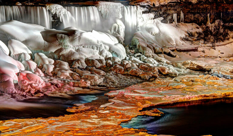 Exploring the Frozen Phenomenon of Niagara Falls