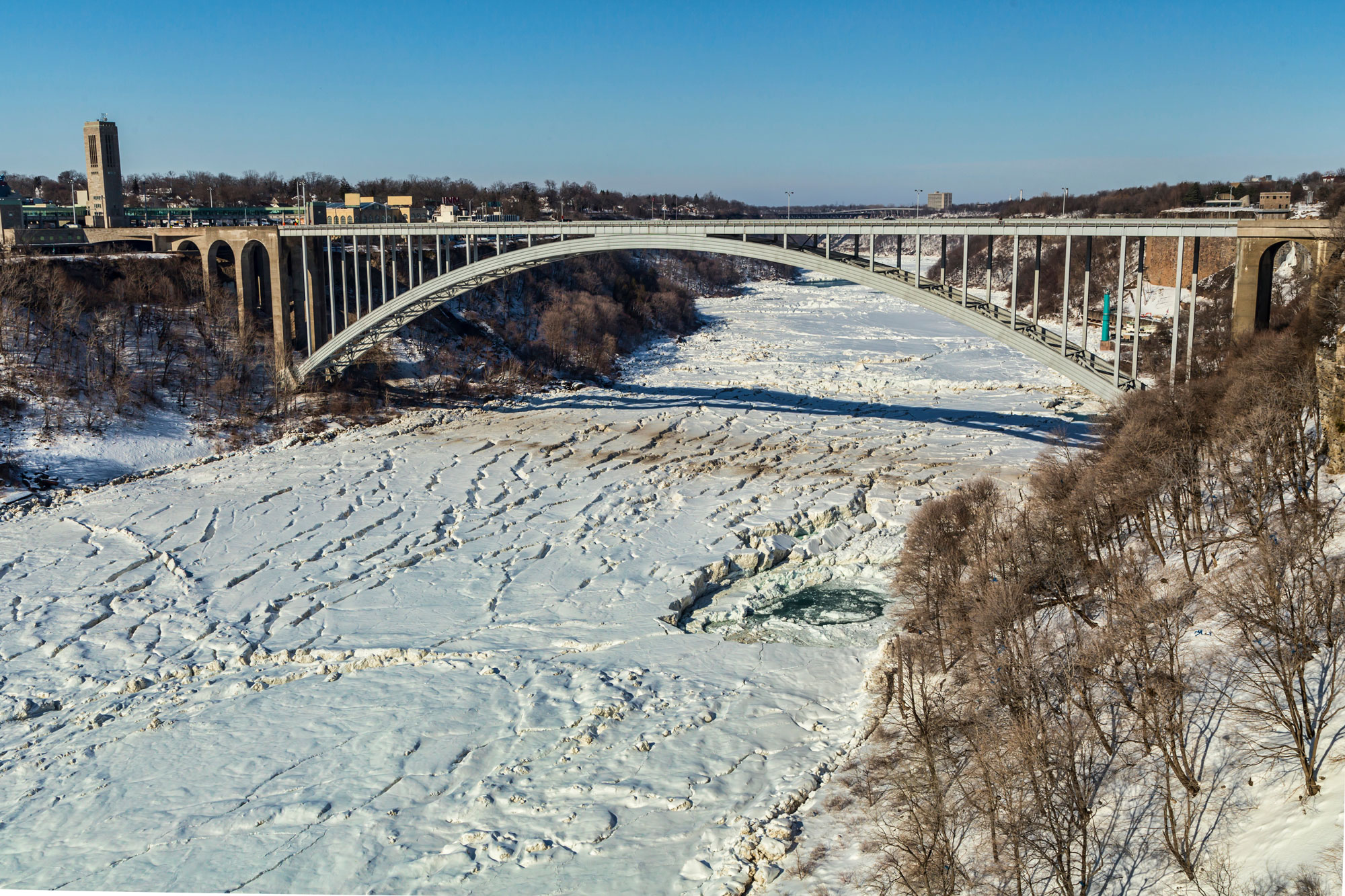 rainbow bridge winter