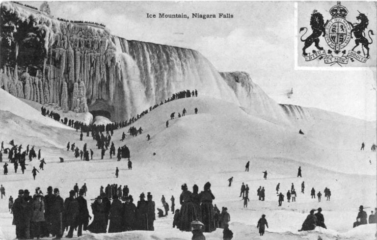 Frozen Falls Niagara Falls Vintage