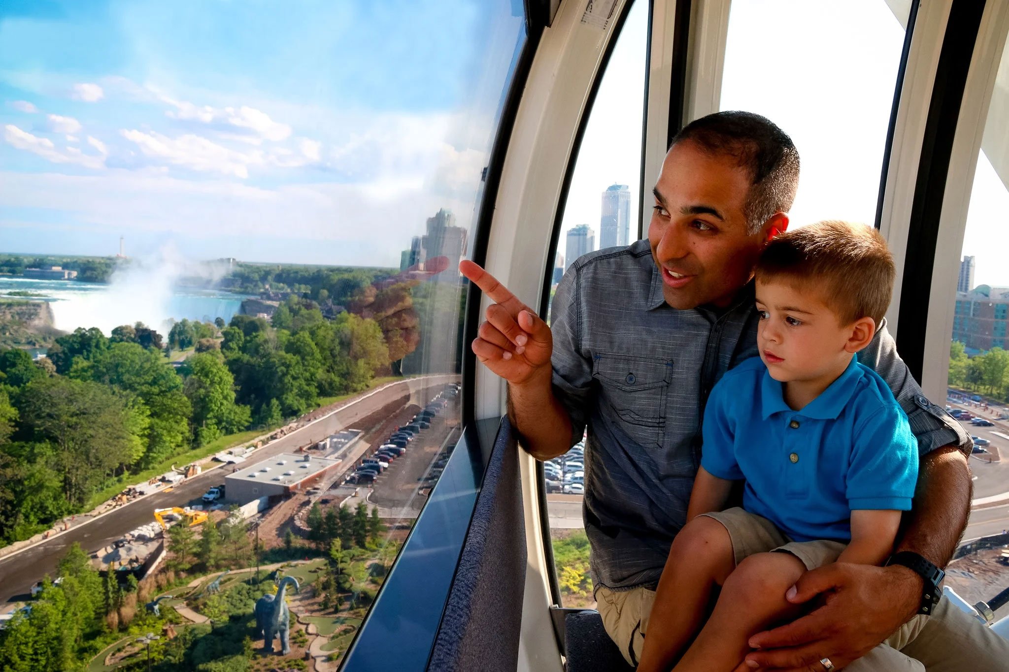 SkyWheel Father with Son