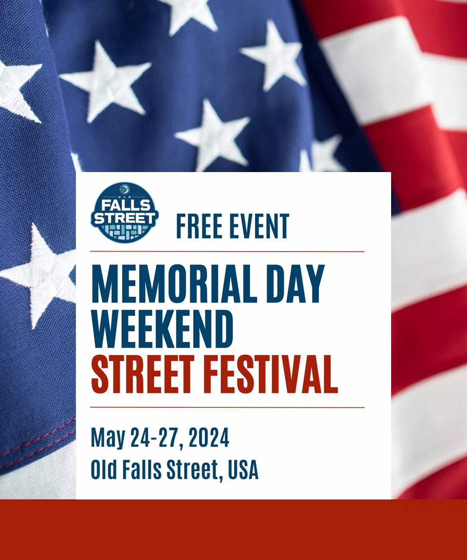 Memorial Day Weekend Street Festival on Old Falls Street
