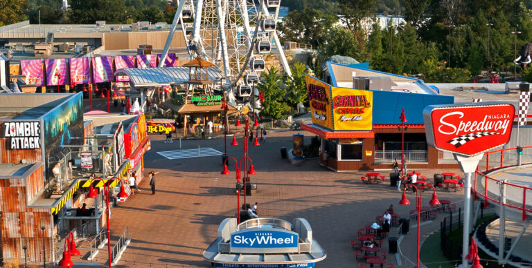 Carnival Courtyard Clifton Hill Niagara Falls