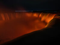 Truth and Reconciliation Niagara Falls Illumination Orange