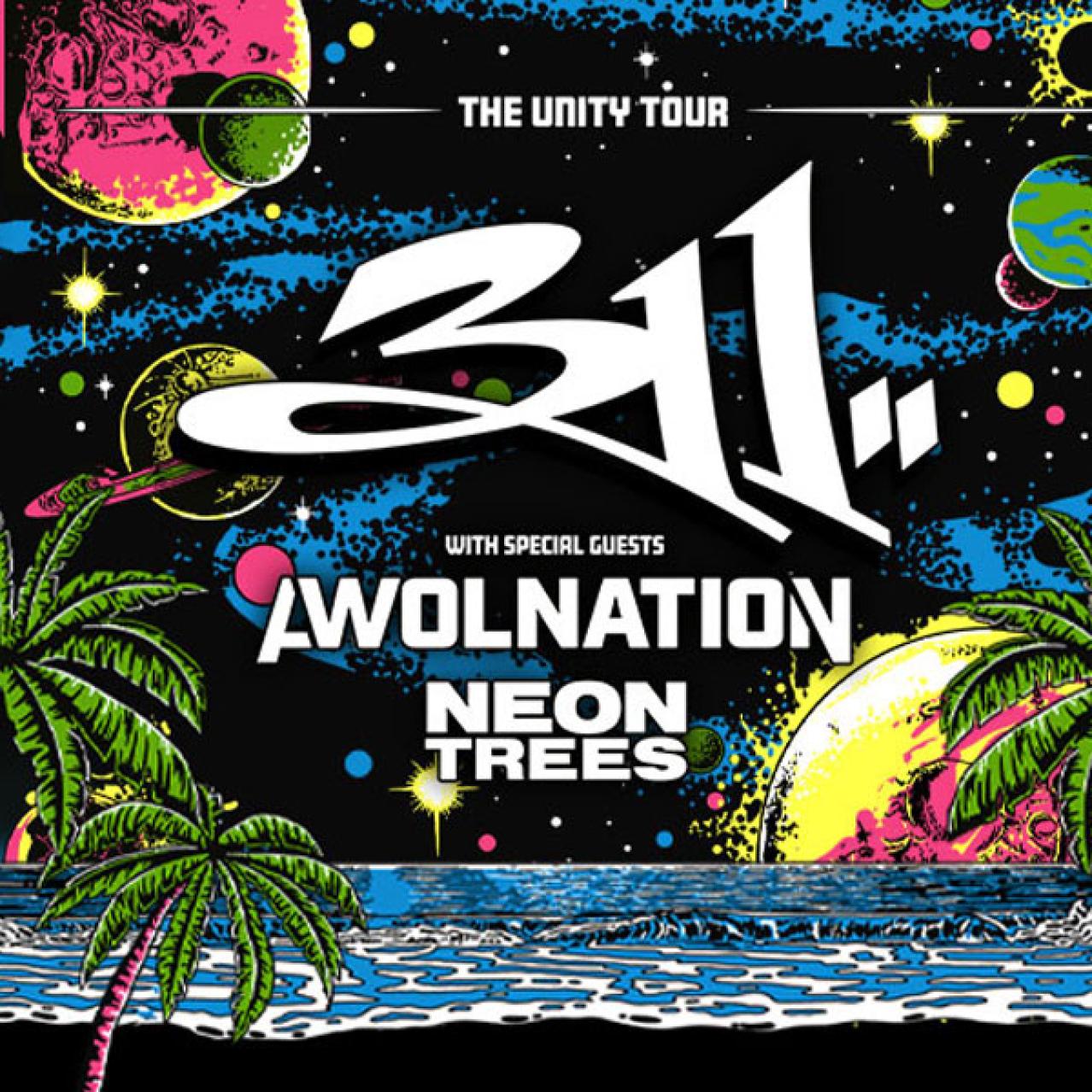 311 - Unity Tour with special guests AWOLNATION & Neon Trees