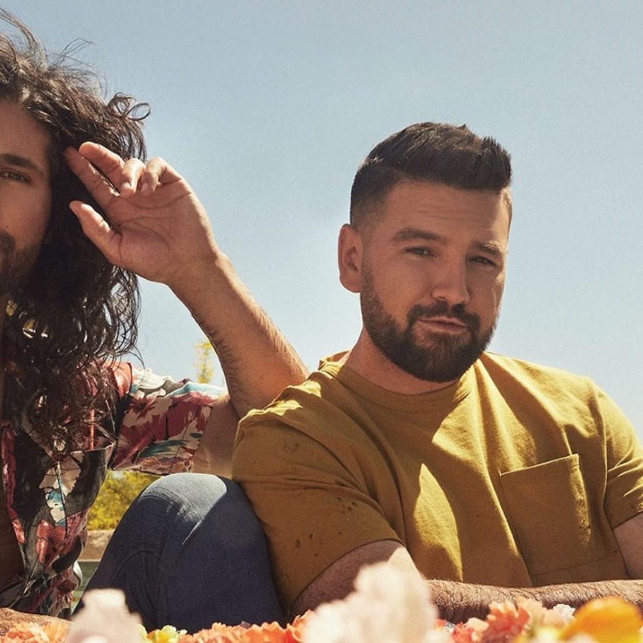 Dan and Shay promo picture in desert