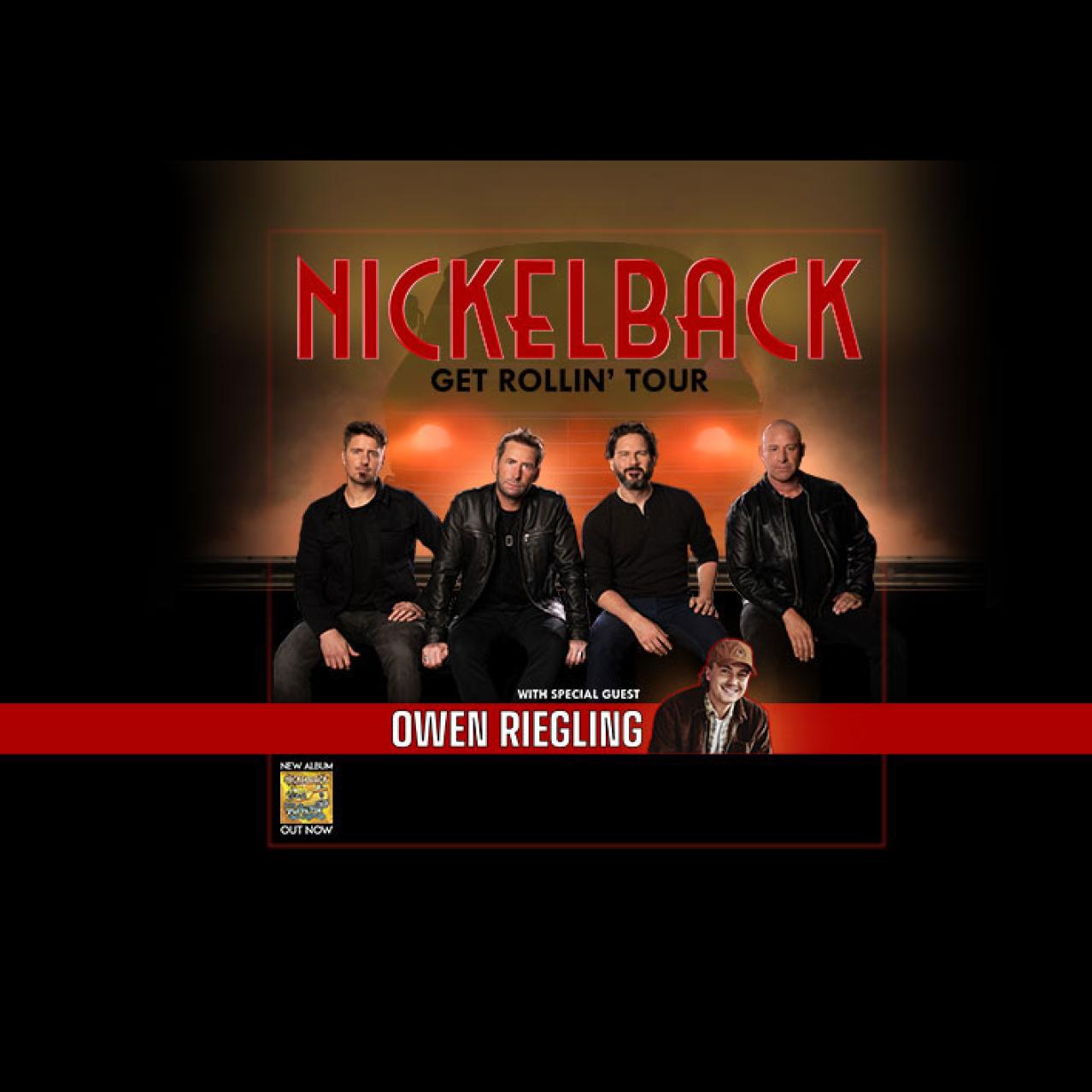 Nickelback with Special Guest Owen Riegling