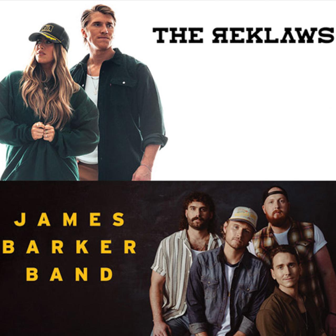 The Reklaws and James Barker Band