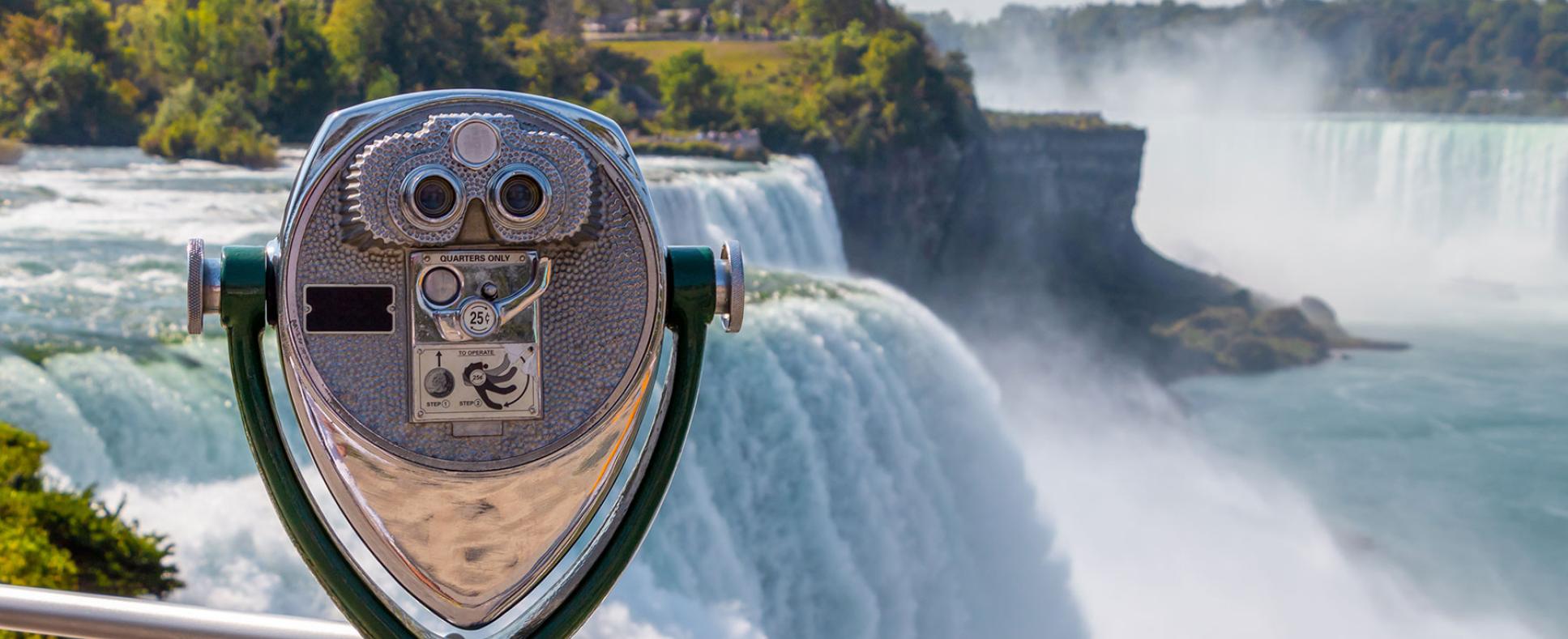 Canadian and American Falls View